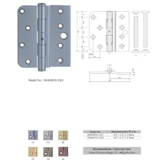 Plain joint crank hinge manufacturers