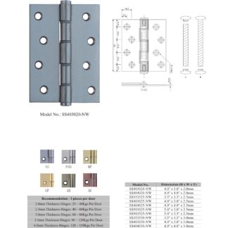 nylon washer hinges manufacturers