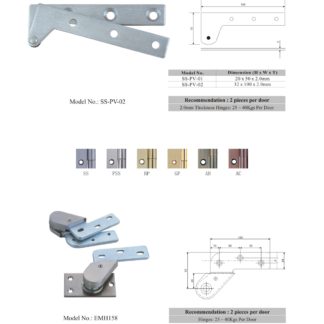 pivot hinge eccentricity manual hinges manufacturers