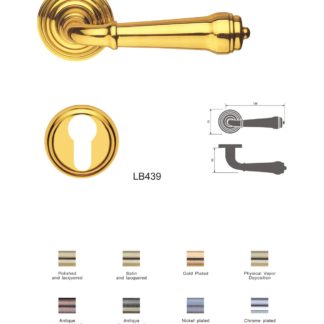 Custom hotel Brass lever handles China manufacturers