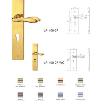 Custom hotel door plate handle suppliers China