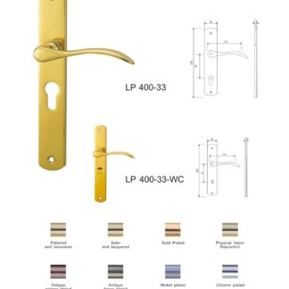 copper door plate handles suppliers China